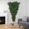 Northlight Pre-Lit Green Spruce Artificial Upside Down Christmas Tree - 7.5' - Clear Lights
